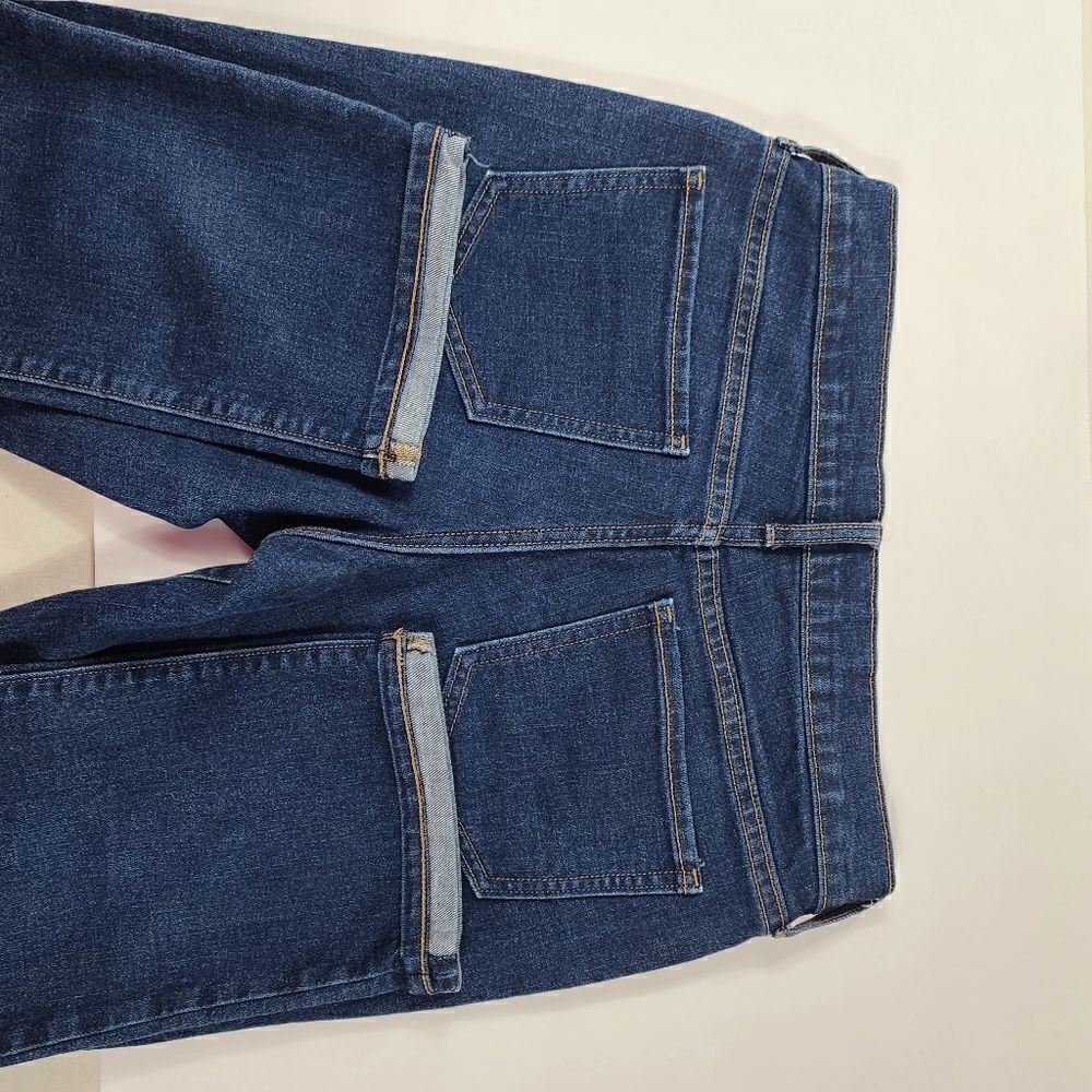 Old Navy Dark Blue Jean Capris - Picture 5 of 7